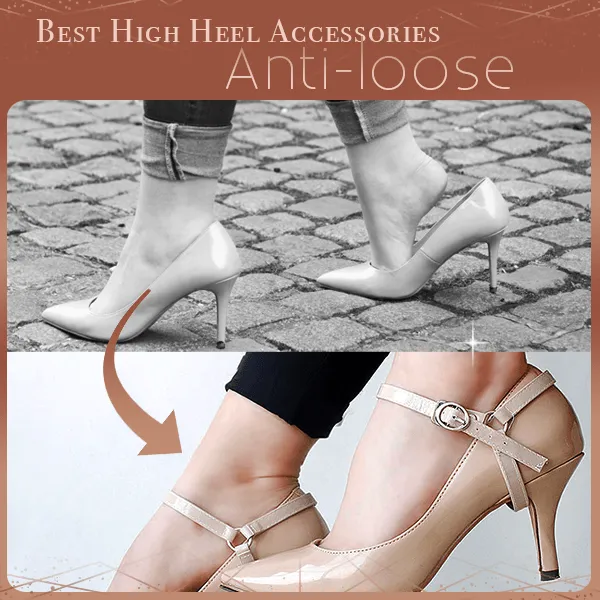 1Pair Bundle Shoelace for Women High Heels Holding Loose Anti-skid Straps Band Adjustable Ankle Shoes Belt Shoe Accessories