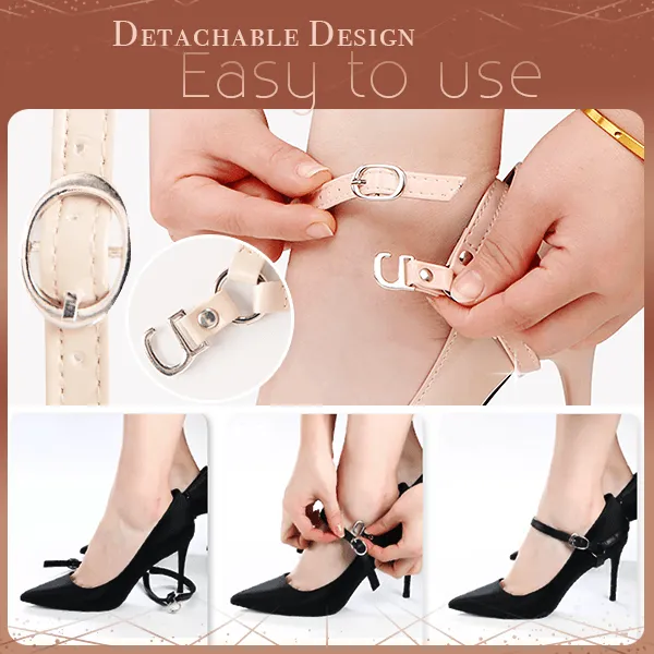 1Pair Bundle Shoelace for Women High Heels Holding Loose Anti-skid Straps Band Adjustable Ankle Shoes Belt Shoe Accessories