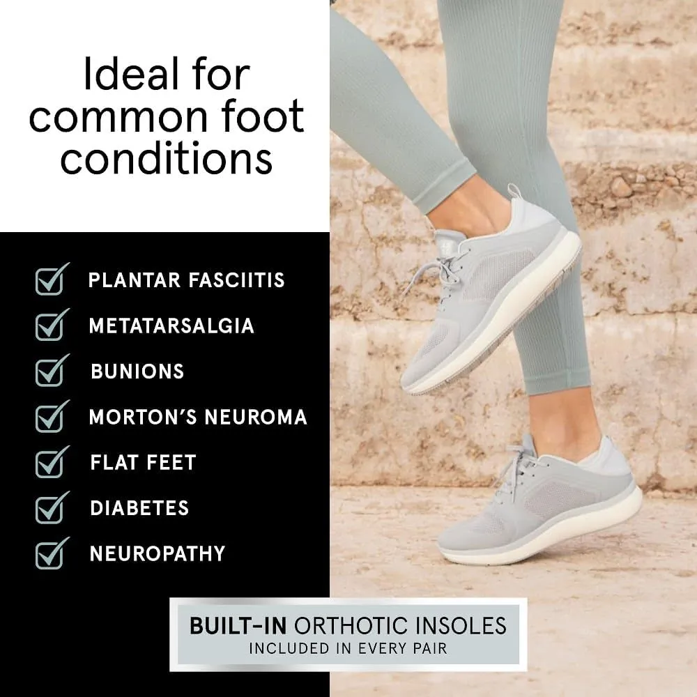 ABEO MXV Cruise Walking Shoes Women | Orthopedic Shoes for Women | Built-in Plantar Fasciitis Insoles | Plantar Fasciitis Relief