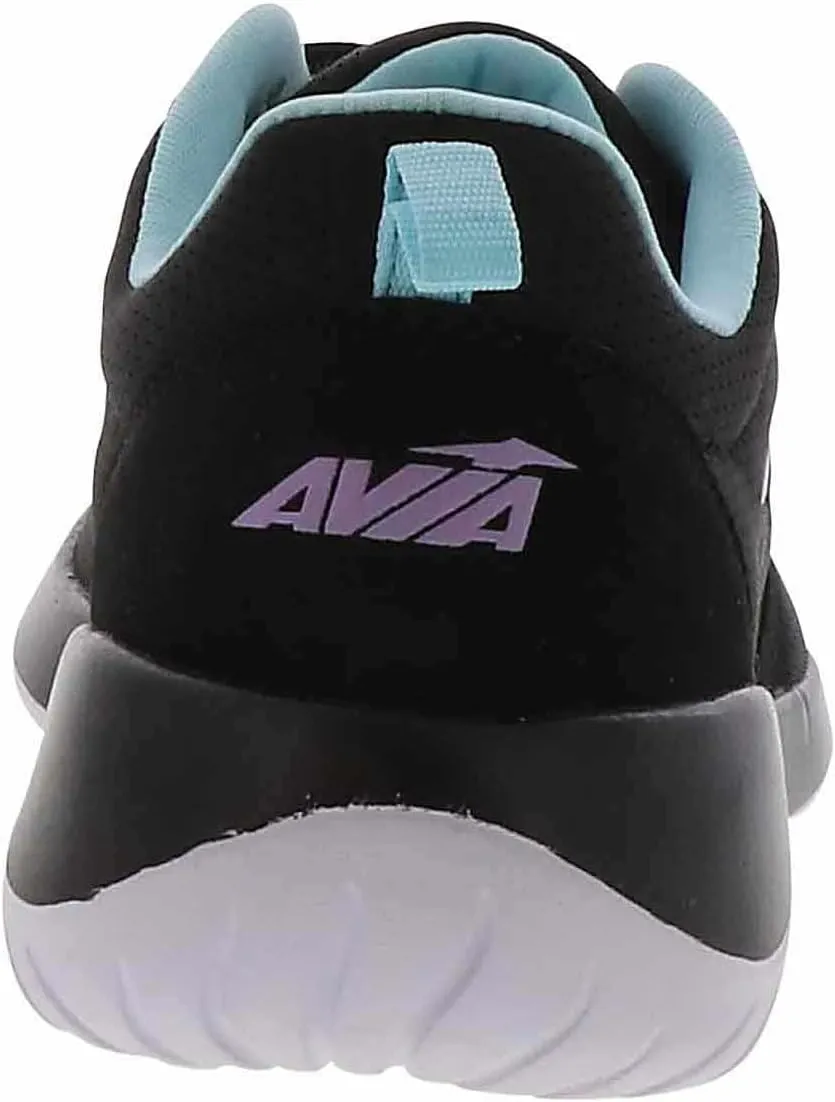 Avia Womens Avi Coast 2.0 Walking Walking Sneakers Shoes - Black, Purple