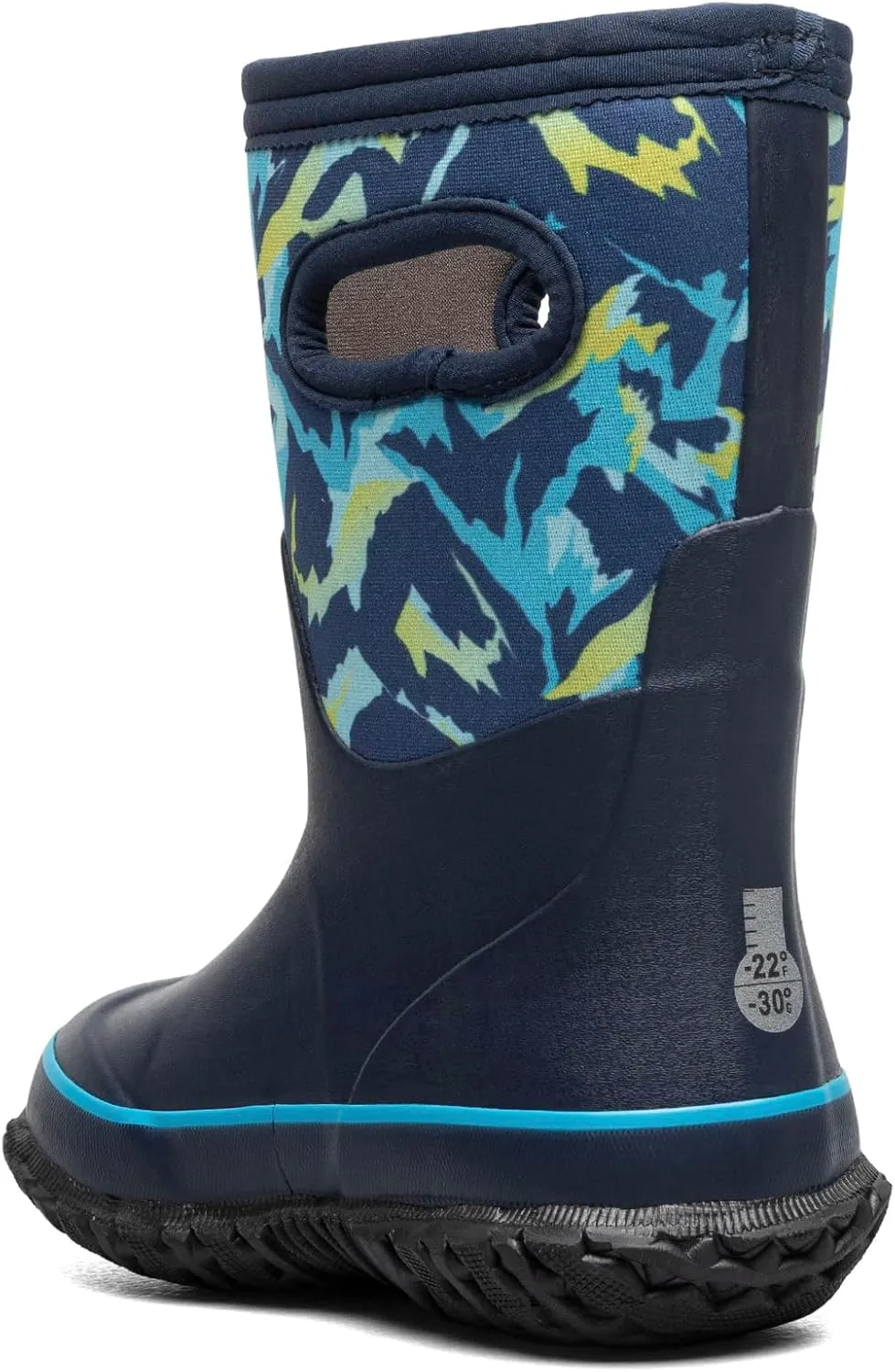 BOGS Grasp Kids Waterproof Insulated All Weather Rain Boots Mud Boots I For Snow, Rain, Winter, Mud and Cold Weather for Toddlers, Girls, Boys, Unisex