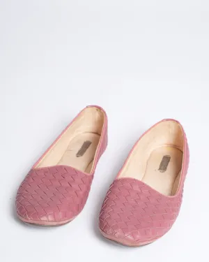 Bottega Veneta Patent Leather Napa Woven Women's Loafers