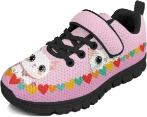 Boys Girls Lightweight Sports Sneakers Kids Animal Running Shoes Breathable Comfort Walking Shoes with One Strap US 11-15