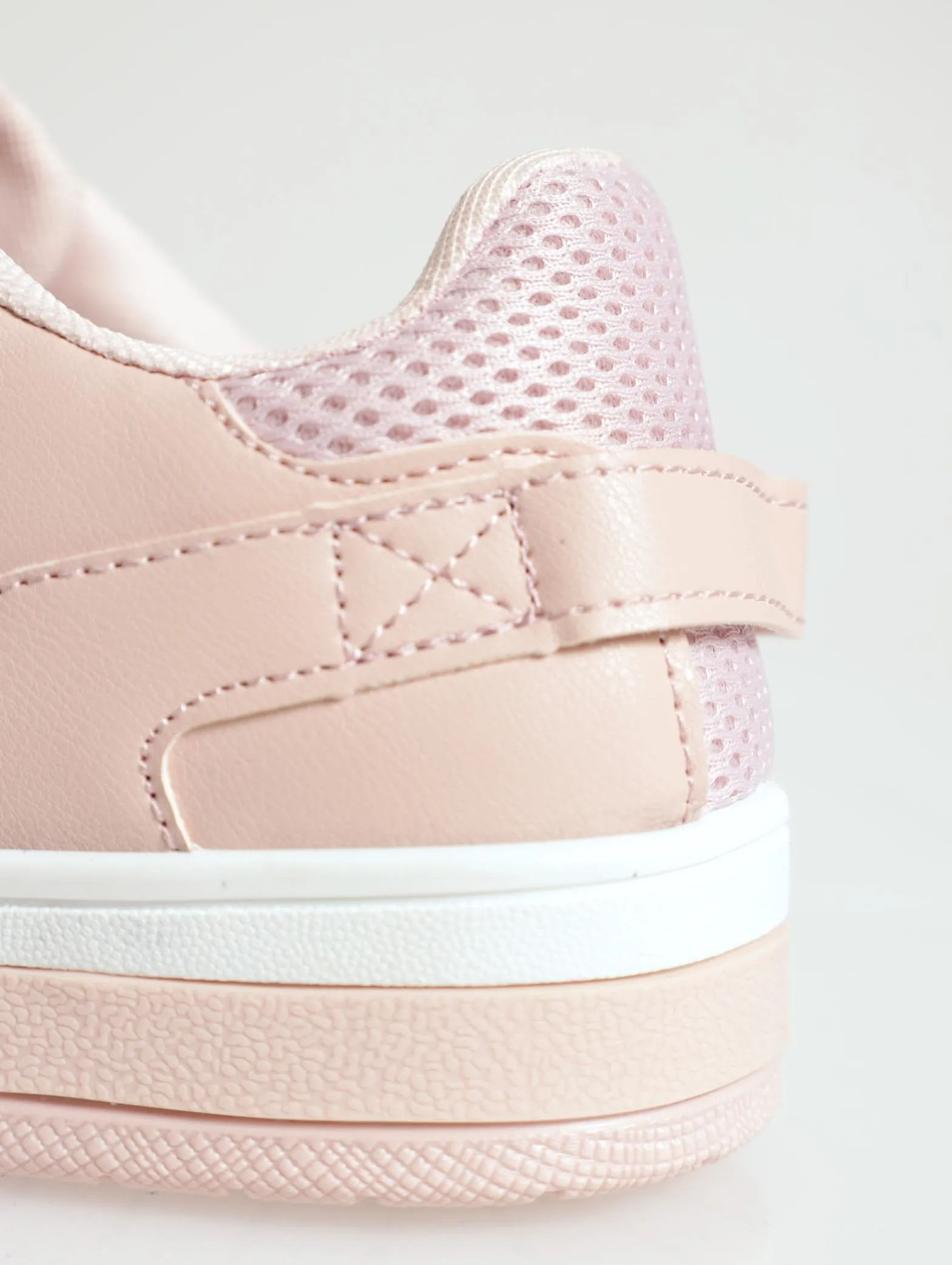 Briggs Panel Lace Up Sneaker - Dusty Rose