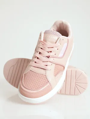 Briggs Panel Lace Up Sneaker - Dusty Rose