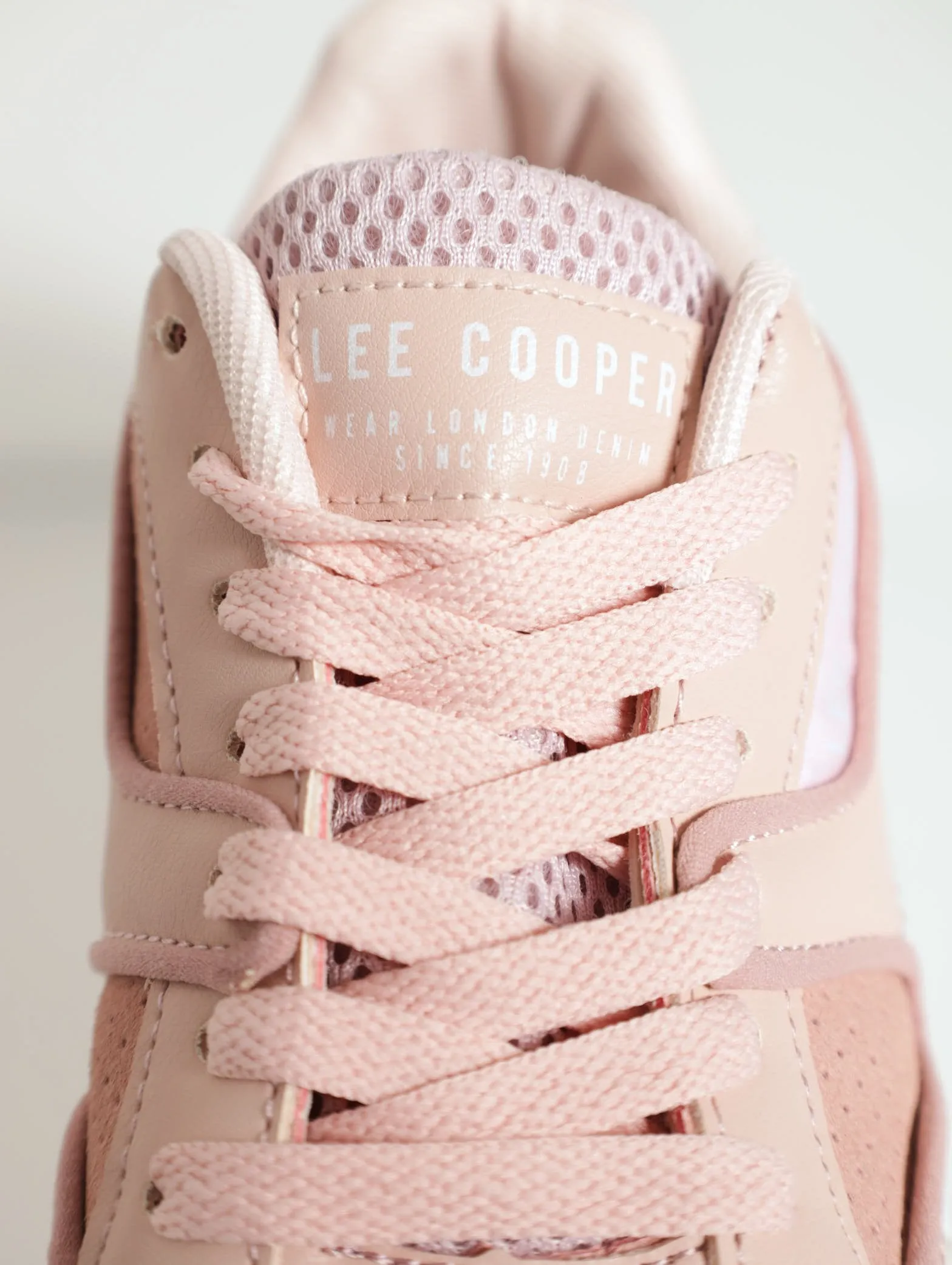Briggs Panel Lace Up Sneaker - Dusty Rose
