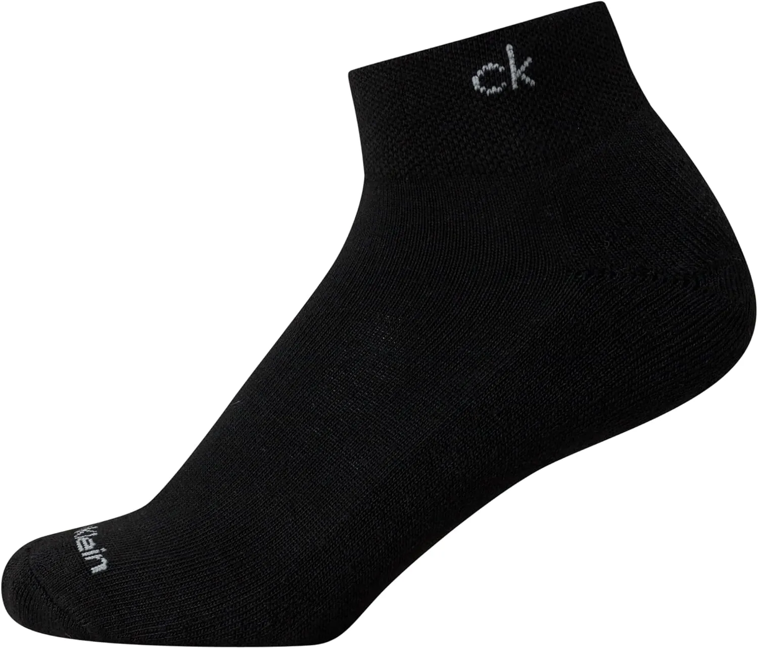 Calvin Klein Womens Quarter Socks - 6 Pack Athletic Performance Cushioned Running Workout Ankle Socks for Women (Sizes: 4-10)
