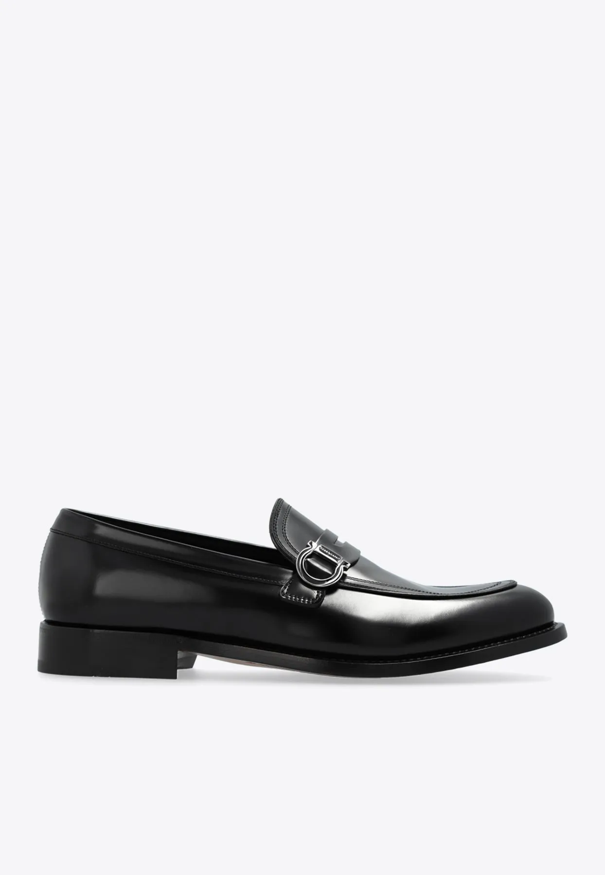 Canada Gancini Leather Penny Loafers