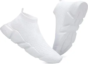 Casbeam Womens Running Shoes Ladies Slip on Tennis Walking Sneakers Lightweight Breathable Comfort Work Gym Trainers Stylish Shoes