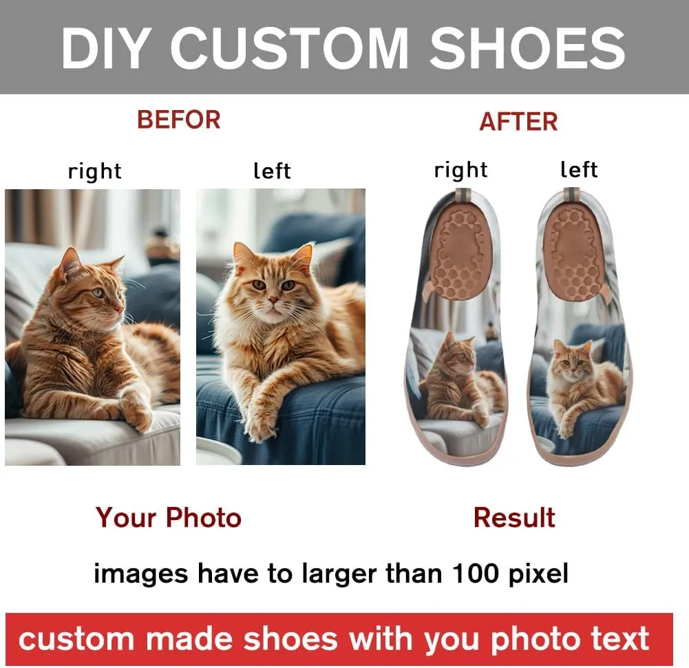 Casual Slip On Loafers for Women Art Painted Travel Shoes Lightweight Comfort Knitted Walking Sneakers