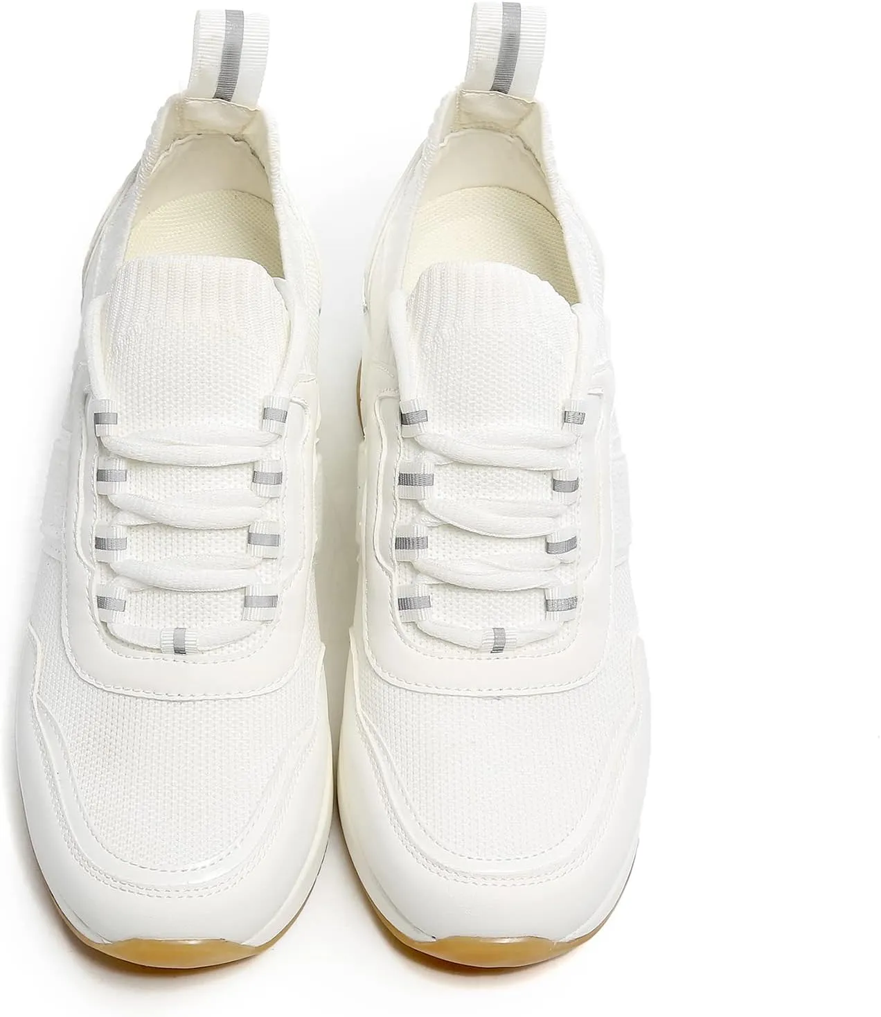 Cestfini Wedge Sneakers for Women - Wedge Tennis Shoes Non-Slip Women Fashion Sneakers