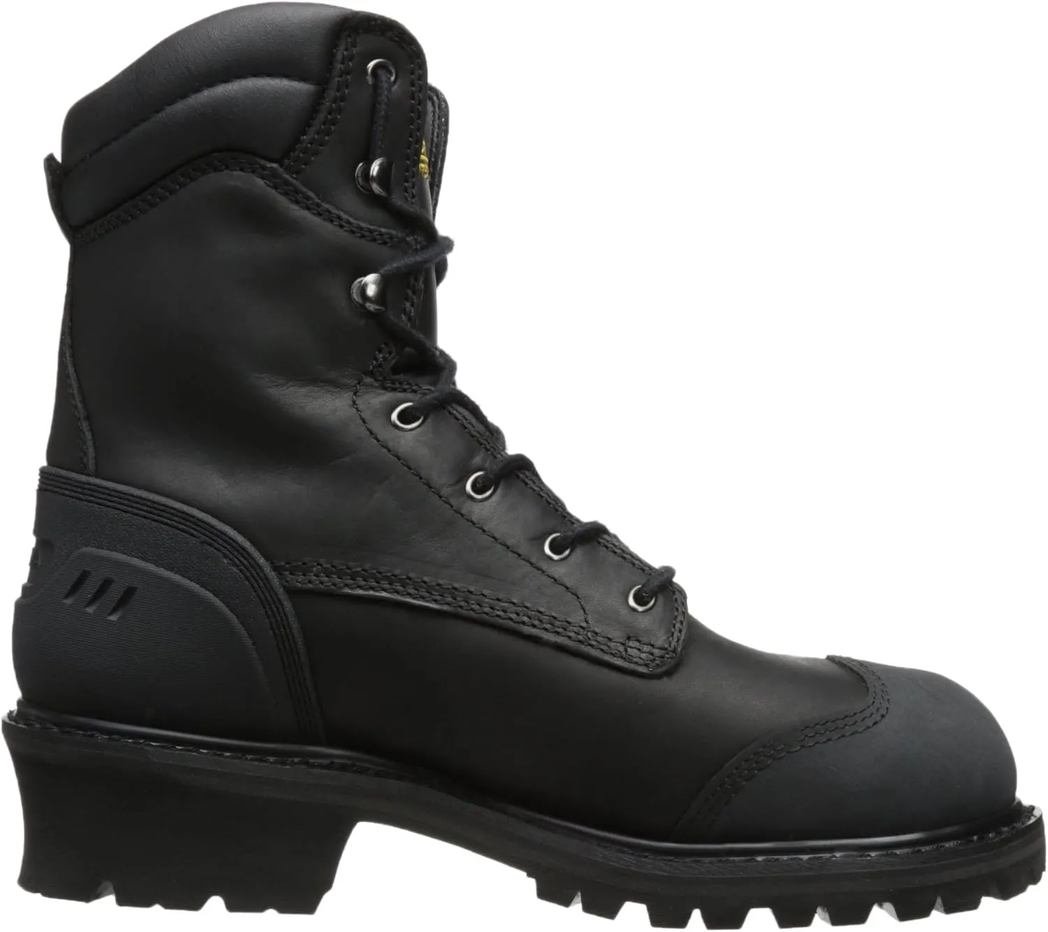 Chippewa Men's Black Oiled Waterproof Insulated Composition Rubber Toe Boot