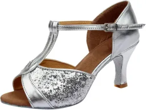 Chunky Heel Sandals for Women Open Toe Strappy Ankle Strap Square Toe Comfortable Shoes