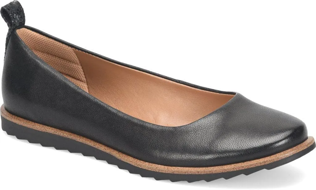 Comfortiva Ronah - Flats for Women - Rounded Toe - Microfiber Lining - Leather Uppers - Sporty Sawtooth Sole