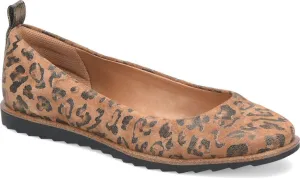 Comfortiva Ronah - Flats for Women - Rounded Toe - Microfiber Lining - Leather Uppers - Sporty Sawtooth Sole