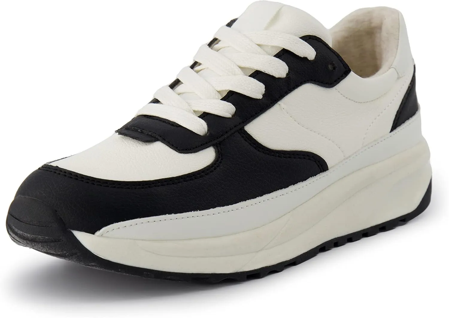 CUSHIONAIRE Women's Score lace up Sneaker  Comfort Foam, Wide Widths Available