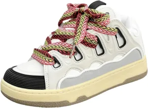 Cute Shoes Y2k Sneakers Chunky Sneakers for Women Anti-Slip Comfort Travel Outdoor Sport Unisex US 5.5-9.5