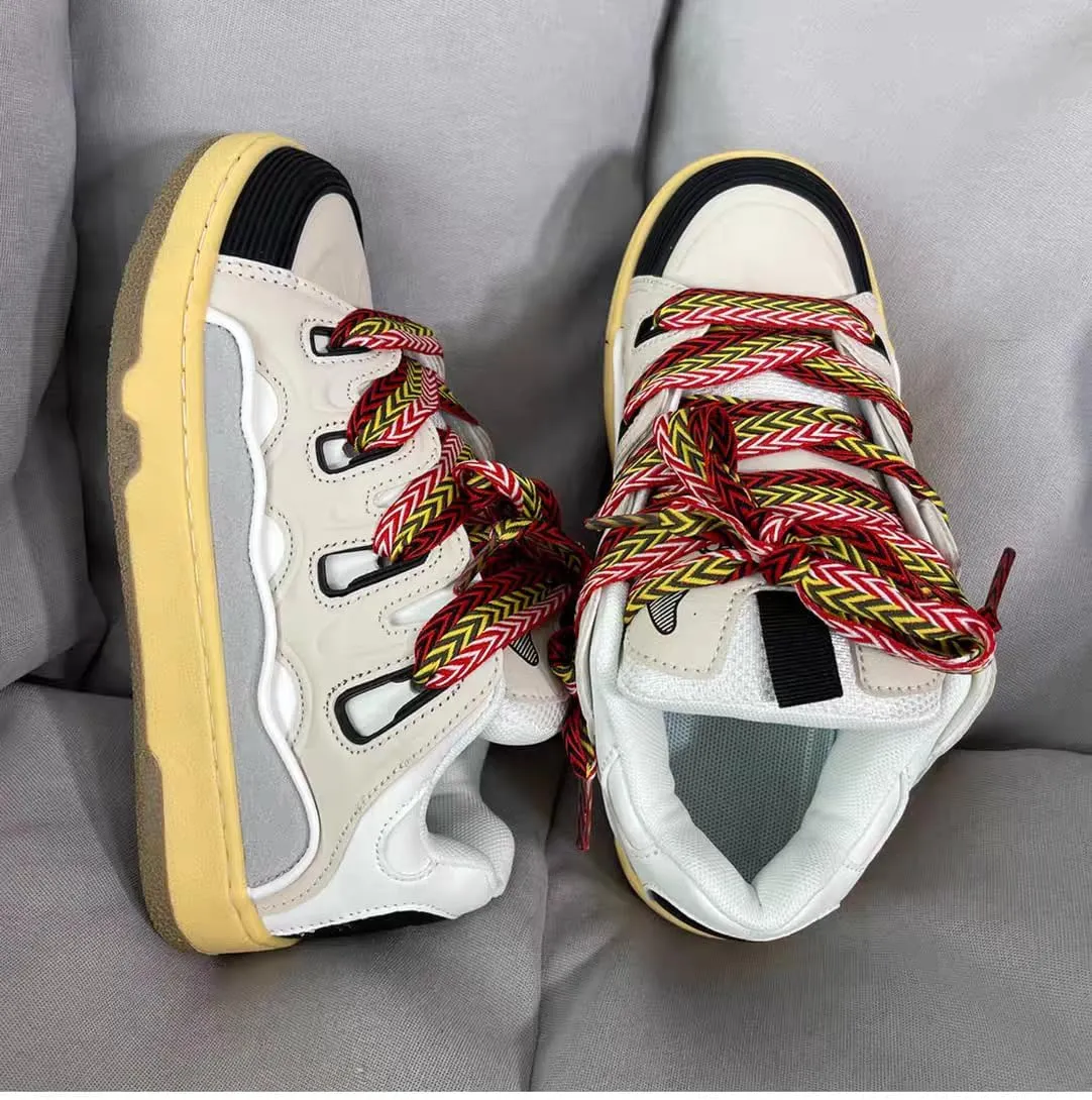 Cute Y2K Shoes Chunky Platform Lace-up Comfy Non Slip Training Skate Sneakers Retro-Inspired Casual Athletic Footwear for Students Women Girls Campus Back to School