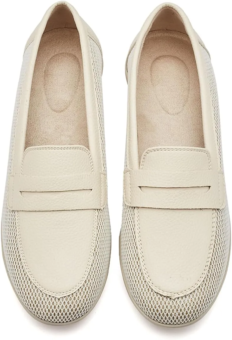 DeYashopin Women's Flats Shoes Non-Slip Ballet Shoes for Dressy Occasions,Walking and Driving Lightweight & Flexible for Comfort