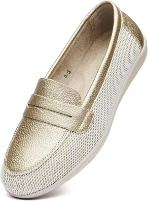 DeYashopin Women's Flats Shoes Non-Slip Ballet Shoes for Dressy Occasions,Walking and Driving Lightweight & Flexible for Comfort
