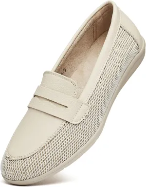 DeYashopin Women's Flats Shoes Non-Slip Ballet Shoes for Dressy Occasions,Walking and Driving Lightweight & Flexible for Comfort