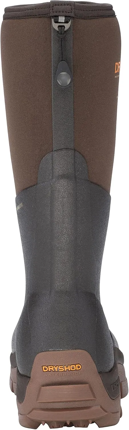 Dryshod Women's Haymaker Hi Hard Working Boots|Rubber | Waterproof | Brown |HAY-WH-BR