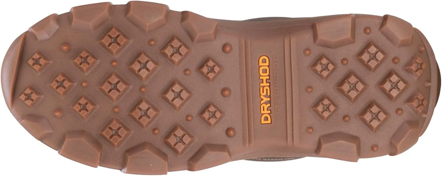 Dryshod Women's Haymaker Hi Hard Working Boots|Rubber | Waterproof | Brown |HAY-WH-BR