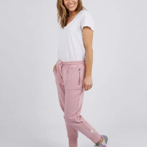 Elm Trackpant Cosy Dusty Pink