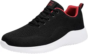 Fashion Men Mesh Mountaineering Casual Sport Shoes Lace Up Solid Color Running Breathable Soft Bottom Shoes Men Sneaker
