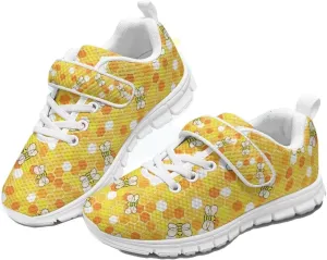 Forchrinse Ladybug Print Toddler Shoes Girls Boys Ladybug Tennis Shoes Comfort Running Athletic for Little/Big Kids Lightweight