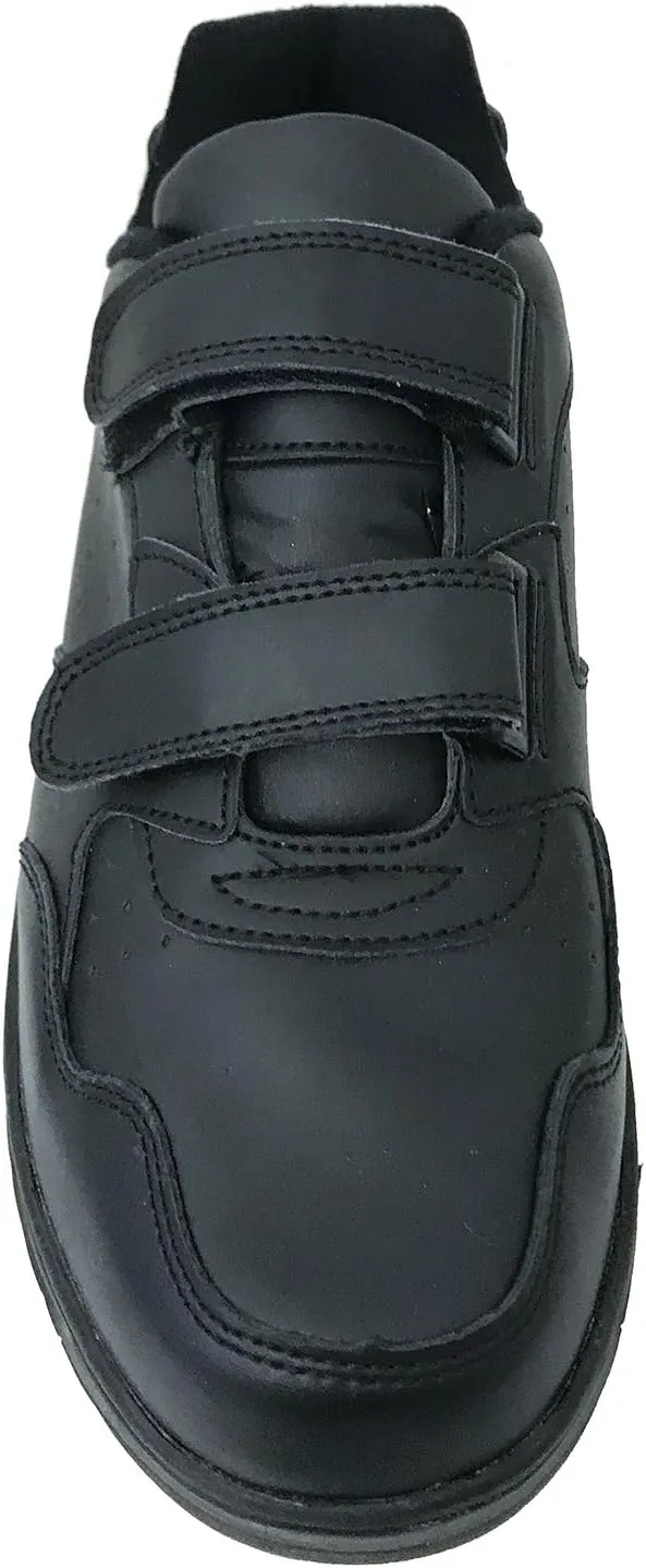 G34S Men's Sneakers Comfort Hook and Loop Work Walking Shoes Width: Wide