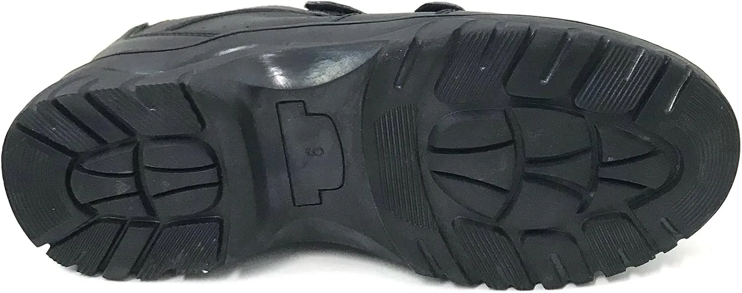 G34S Men's Sneakers Comfort Hook and Loop Work Walking Shoes Width: Wide