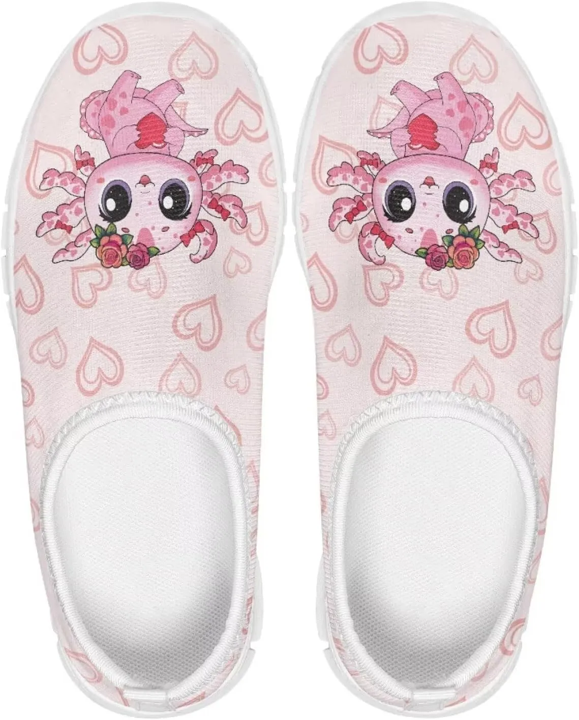 Girls Slip On Sneakers Comfort Kids Athletic Shoes for Active Outdoor