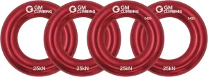GM CLIMBING Rappel Ring 25kN for Rock Climbing Arborist Rescue Slackline Hammock
