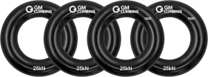 GM CLIMBING Rappel Ring 25kN for Rock Climbing Arborist Rescue Slackline Hammock