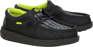 Hey Dude Men's Wally T Skeleton Feet (Toddler) Sneaker