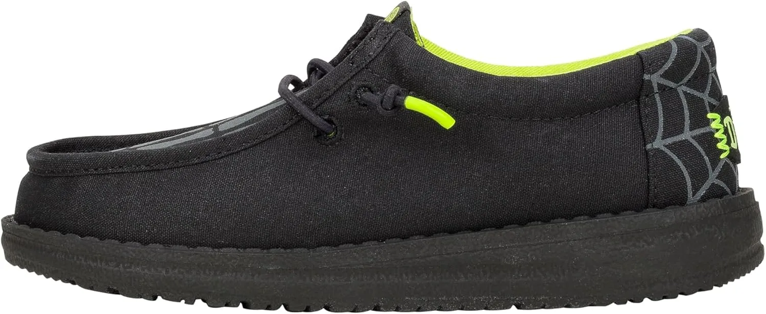 Hey Dude Men's Wally T Skeleton Feet (Toddler) Sneaker