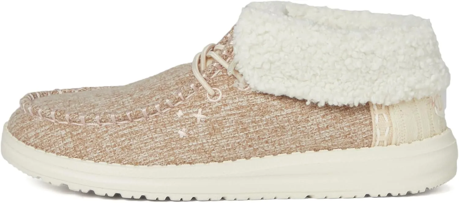 Hey Dude Women's Wendy Fold Brushed Cozy (Little Big Kid) Y
