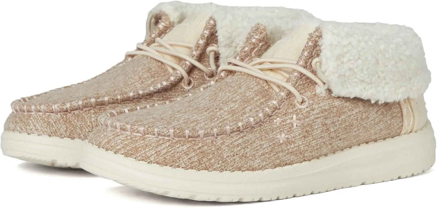 Hey Dude Women's Wendy Fold Brushed Cozy (Little Big Kid) Y