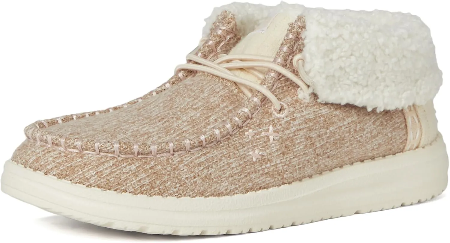 Hey Dude Women's Wendy Fold Brushed Cozy (Little Big Kid) Y