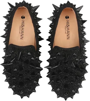 HI&HANN Toddler Boys Girls Dress Shoes Little Kid Shoes Wedding Dress Shoes Slip On Loafer Flats Shoes Matching Outfits