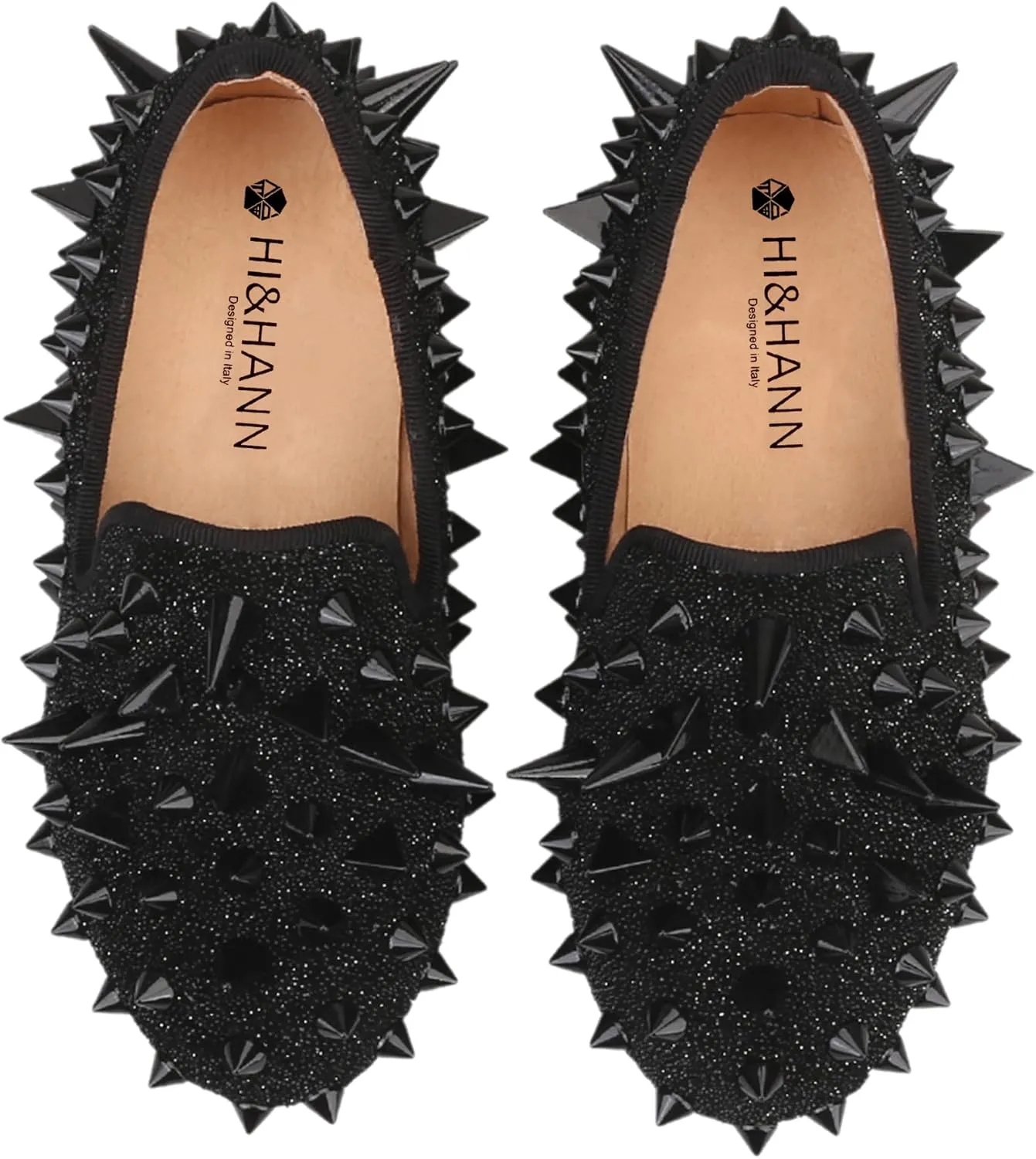 HI&HANN Toddler Boys Girls Dress Shoes Little Kid Shoes Wedding Dress Shoes Slip On Loafer Flats Shoes Matching Outfits