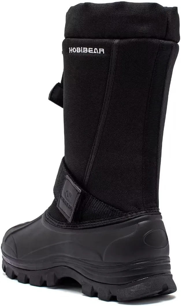 HOBIBEAR Men's Winter Snow Boots | Insulated Waterproof