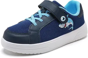 IceUnicorn Kids Girls Sneakers Lightweight Causal Walking Shoes Low Top Elastic Lace Sneaker with Hook and Loop(Toddler/Little Kid/Big Kid)