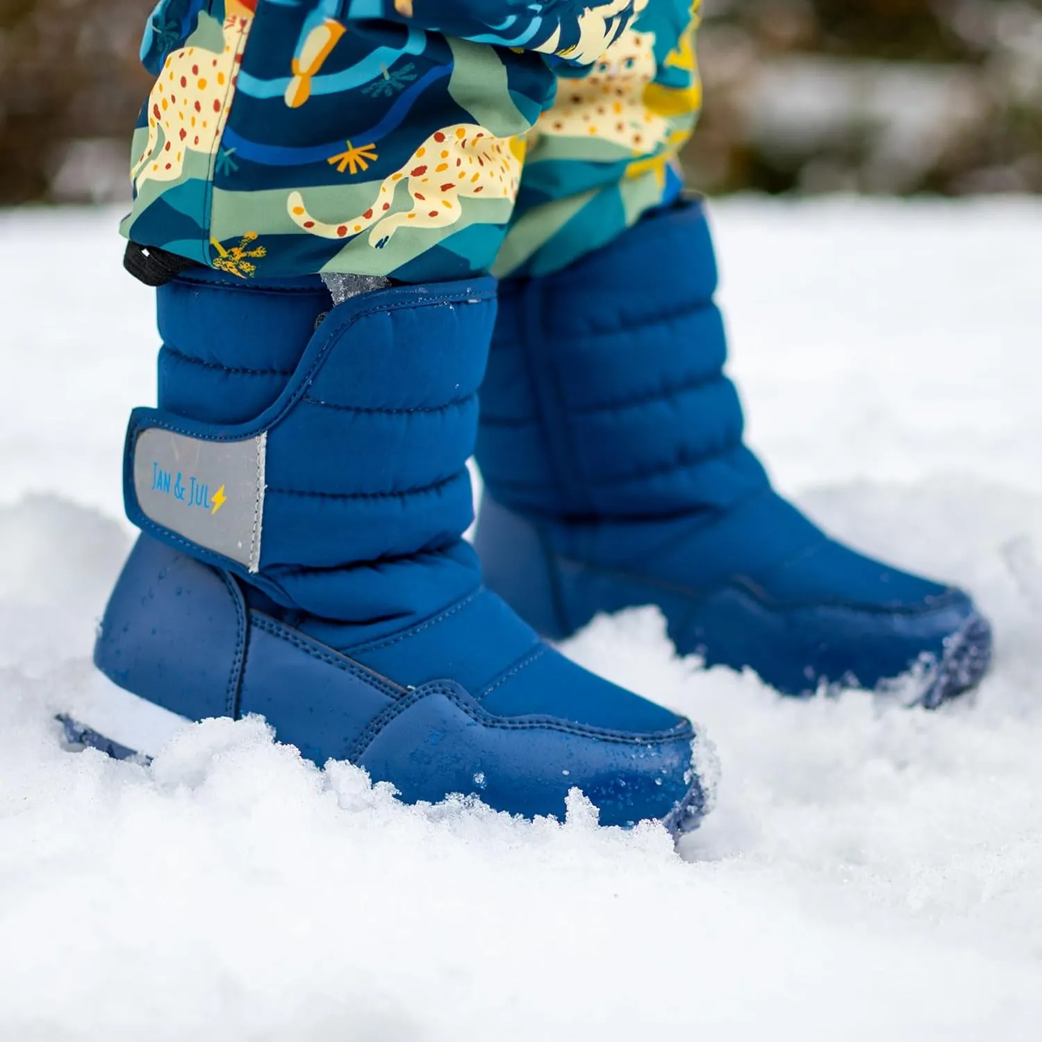 JAN & JUL Water-Resistant Snow Boots for Toddlers and Kids