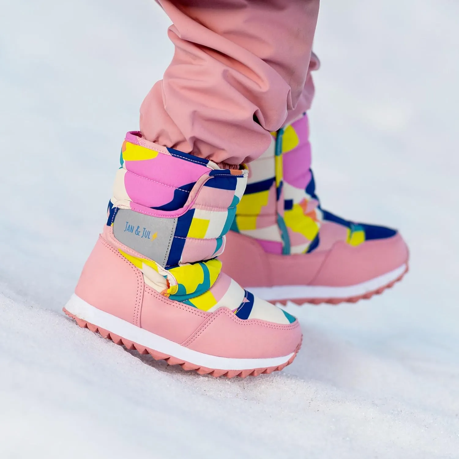 JAN & JUL Water-Resistant Snow Boots for Toddlers and Kids