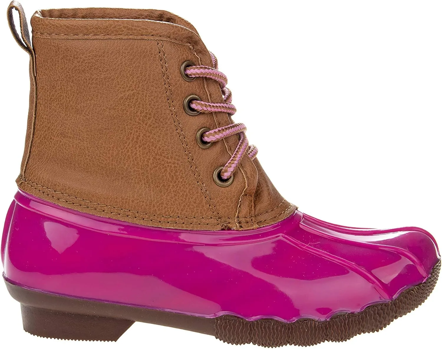 Josmo Unisex-Child Waterproof Duck Boots Snow Rain Shoes