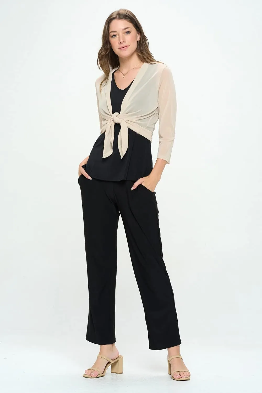 Jostar Mesh Printed Cardigan-4082MR-QRP1