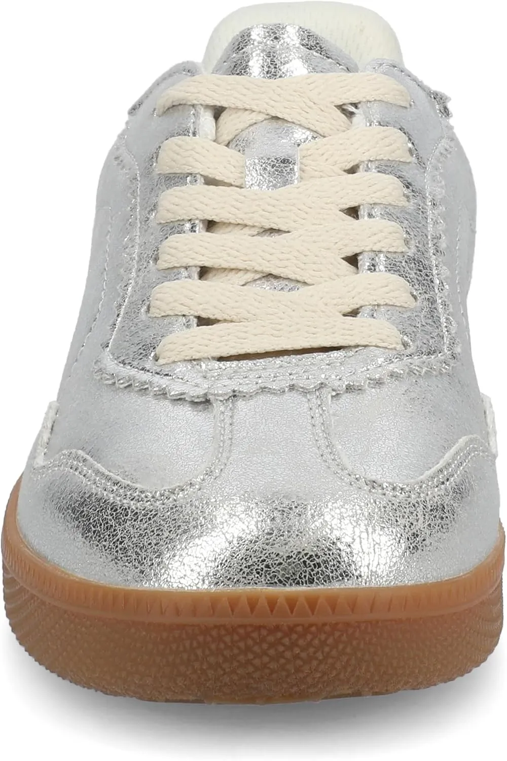 Journee Womens Cushioned footbeds Lummie Casual Sneaker Walking Shoe Round Toe Faux Leather lace up