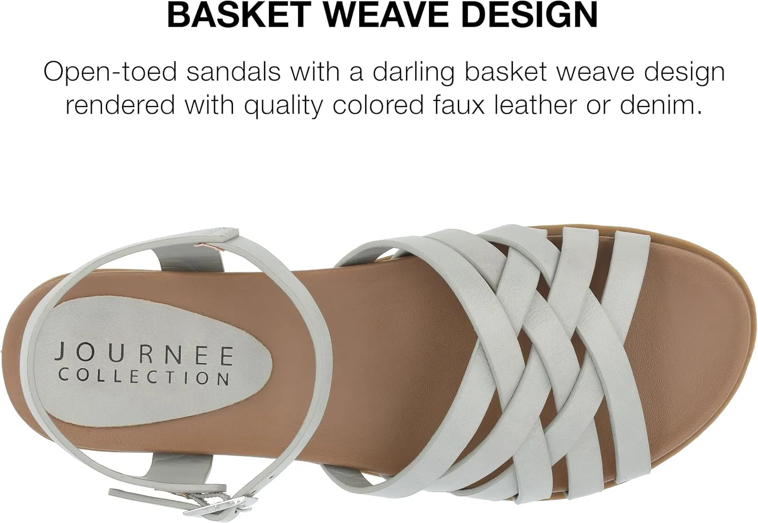 Journee Women's Kimmie Flat Sandals
